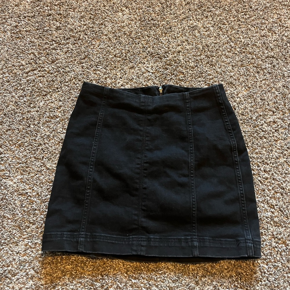 Wild Fable Black Pencil Mini Skirt